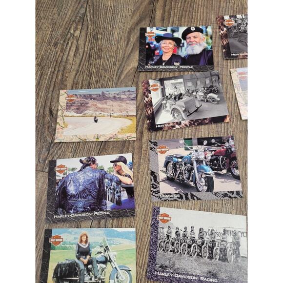 Harley-Davidson Heritage 1994 Skybox Cards Trading Lot of 36 - Picture 2 of 8